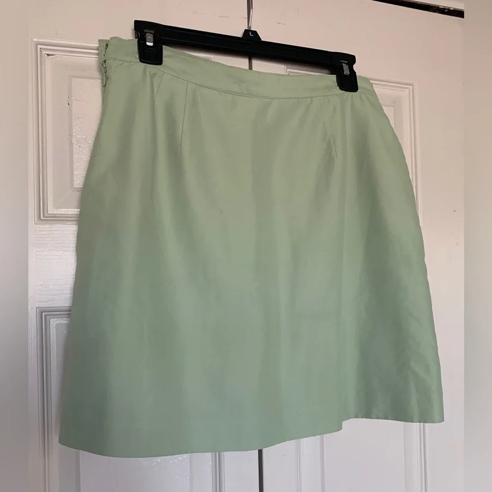 Izod Vintage Light Green Skort